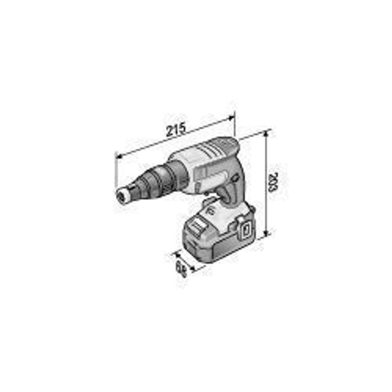 Flex Gipsskruvdragare DW45 18.0-EC (utan batteri)