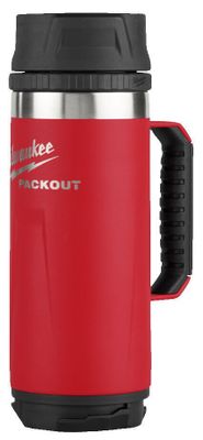 Milwaukee Termosmugg Packout 532ml Röd med handtag