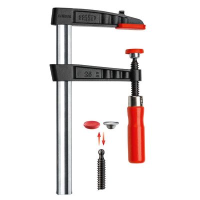 Bessey TG Skruvtving med Trähandtag 100-400mm
