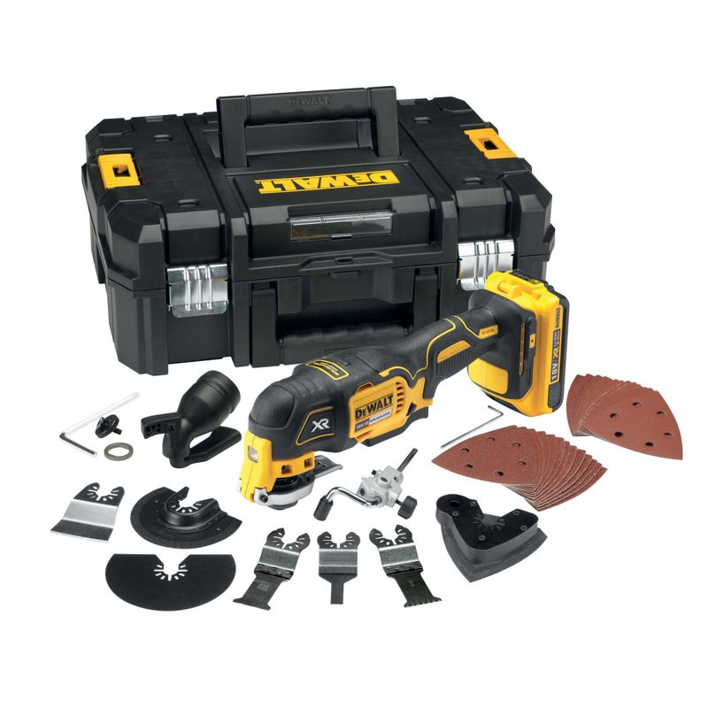 DeWalt DCS355D2 Multiverktyg 18V XR Kolborstfri (2x2,0ah)