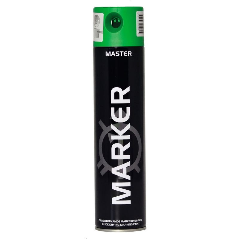 Spray Master Markeringsfärg Solid Grön 600ml