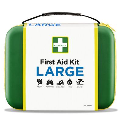 Cederroth Första Hjälpen Kit 390102 Large - Robust och Omfattande Första Hjälpen-Väska