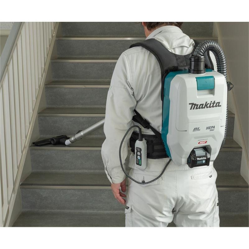 Makita VC008GZ Ryggburen dammsugare XGT 40V (utan batterier)
