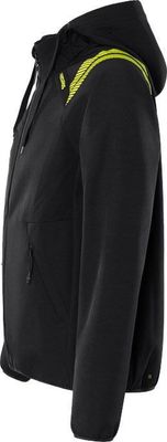 Fristads Softshell-jacka med huva 7461 GBON Svart/Grå
