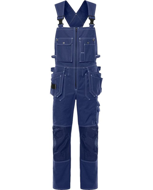 FRISTADS Hängslebyxa FAS 51 Hantverk  M.Blå C156