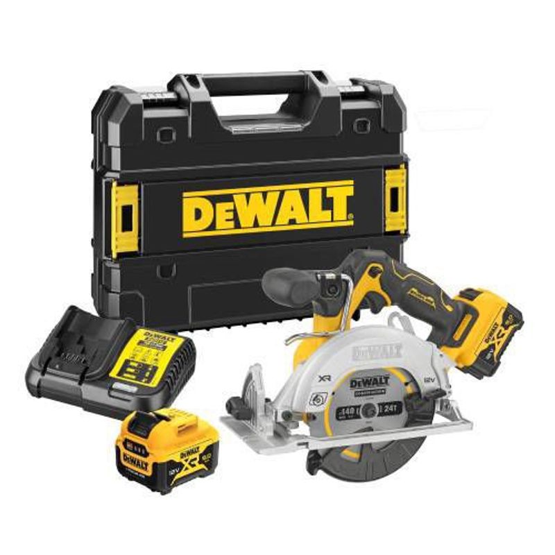 DeWalt DCS512P2 Cirkelsåg 12V XR 140mm (2x5,0Ah)