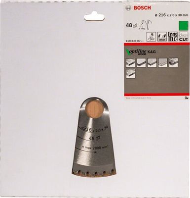Bosch Cirkelsågsklinga 216x30mm 48T