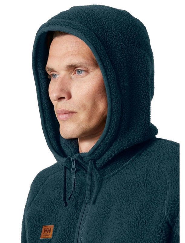 Helly Hansen 72183_590 Fleecetröja Heritage Hoodie med luva Navy