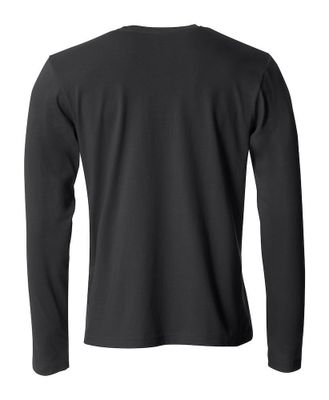 Clique Basic-T L/S Black
