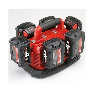 Milwaukee M1418C6 Multiladdare upp till 6st batterier 14-18V