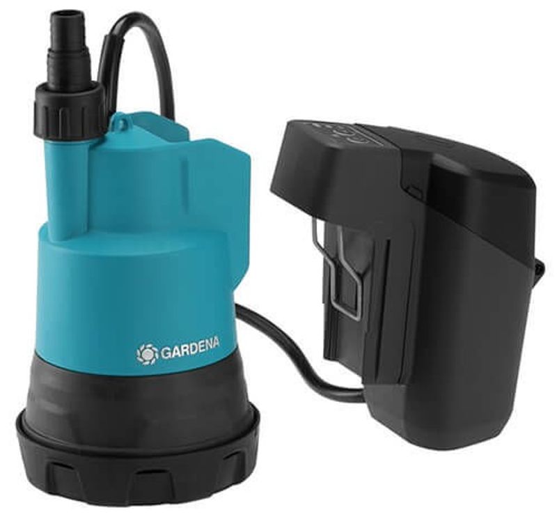 Gardena 14600-55 Dränkbar pump för rent vatten 2000/2 (Utan batteri)
