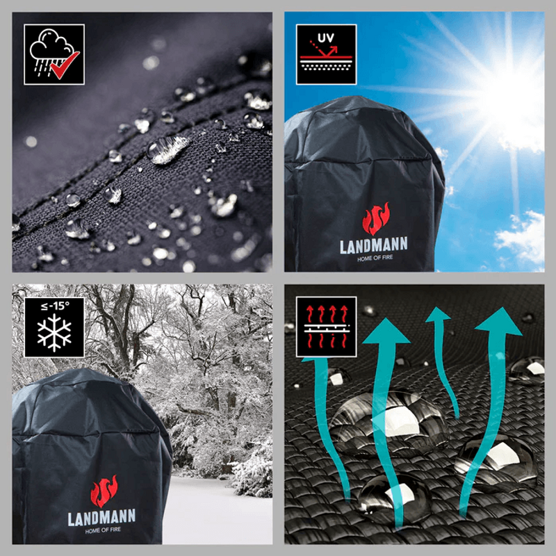 Landmann Grillöverdrag Klotgrill Ø 47-57cm