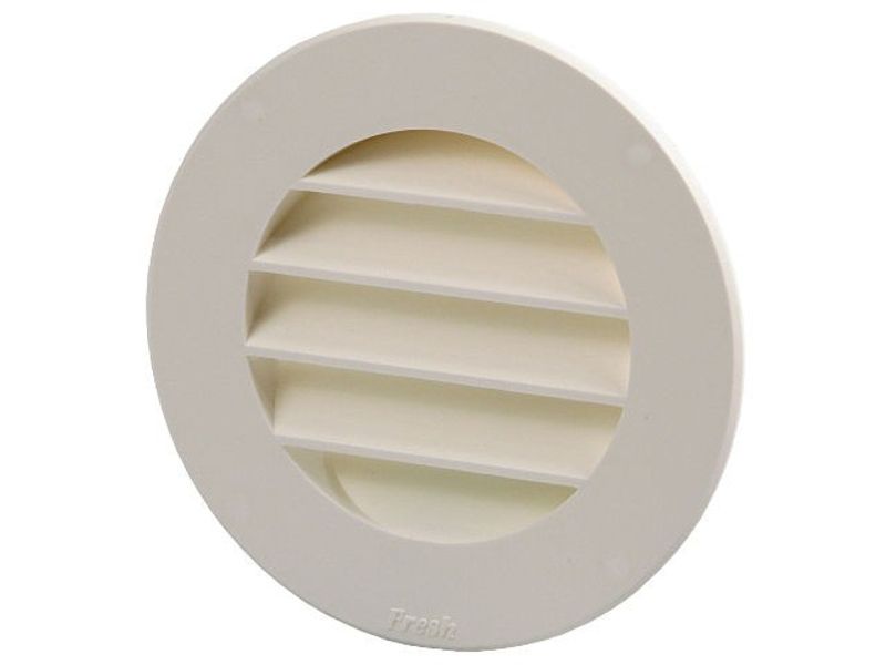 Fresh Ventilgaller Runt Vit 140mm