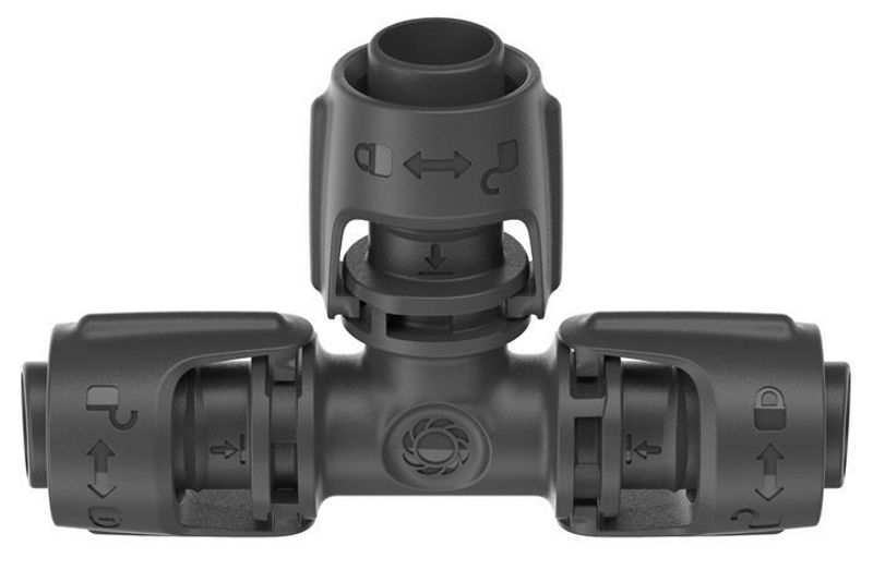 Gardena 13201-20 Micro-Drip-System T-koppling 13 mm (1/2") x2