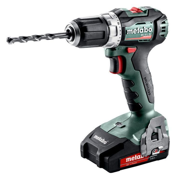 Metabo Borr-/skruvdragare BS 18 BL 18V (2x2,0ah)