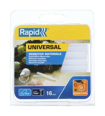 Rapid Limstavar Dekoration Transparent 125G