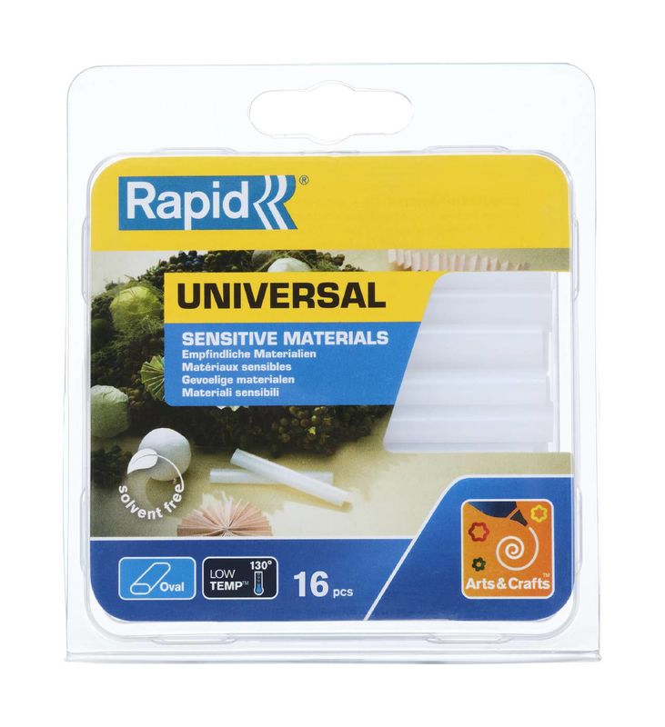 Rapid Limstavar Dekoration Transparent 125G