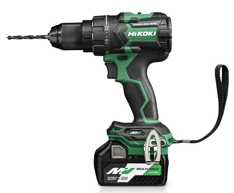 HiKOKI DS36DC Borrskruvdragare 18V HSC MULTI-VOLT (2x2,5ah)