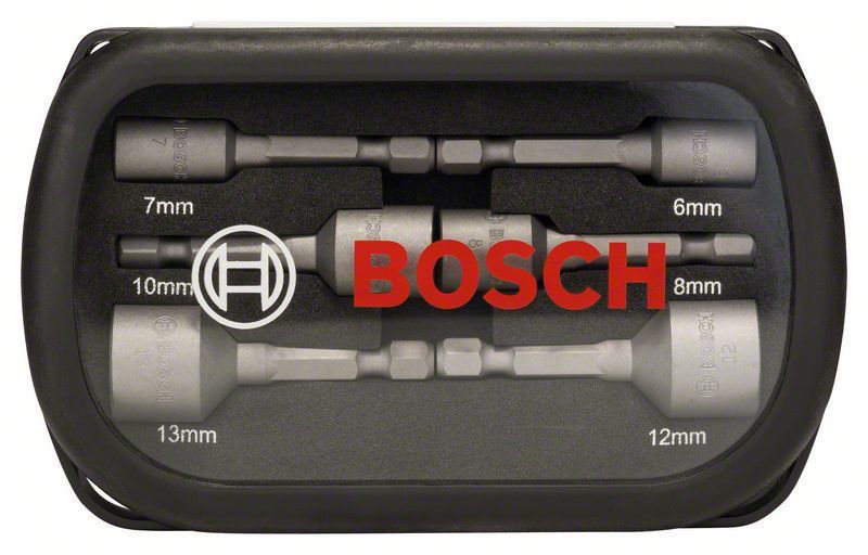 Bosch Hylsnyckelsats med magnet 6-13mm 50mm 6st