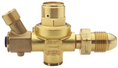 Gasolregulator med Slangbrottsventil POL 2 BAR 4KG/H