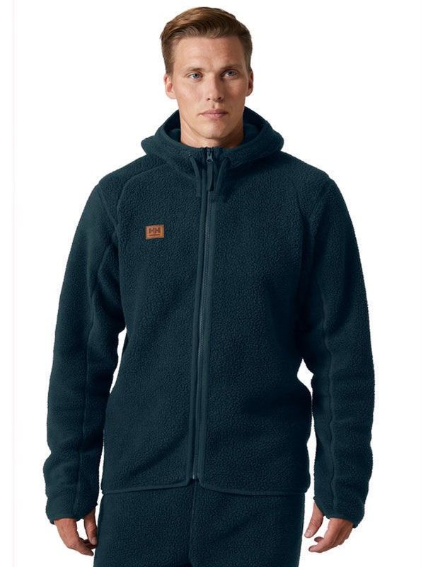 Helly Hansen 72183_590 Fleecetröja Heritage Hoodie med luva Navy