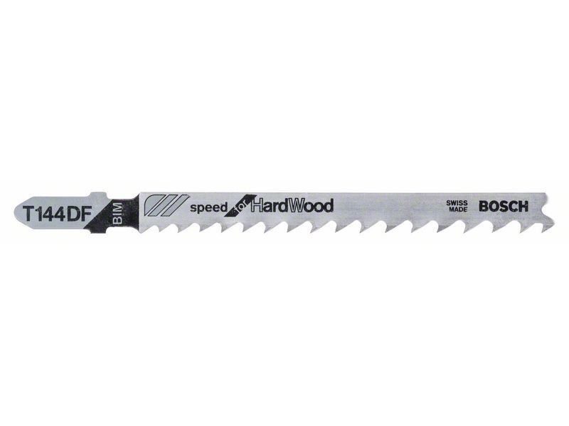 Bosch sticksågsblad 5-p för hårda & mjuka träslag (T144DF)