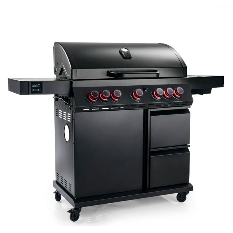 Landmann Cool Black 5.2 MaxX gasolgrill backburner 5-brännare