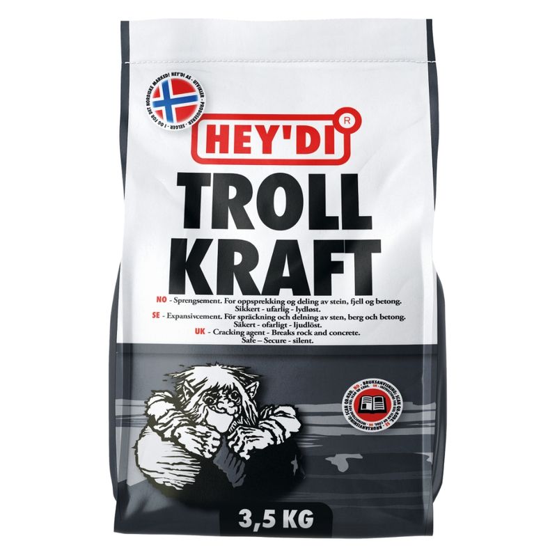 Hey’di Sprängcement Trollkraft 3,5 kg