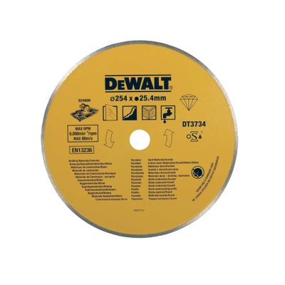 DeWalt DT3734 Kapskiva Kakelsåg för Sten/Betong 254mm