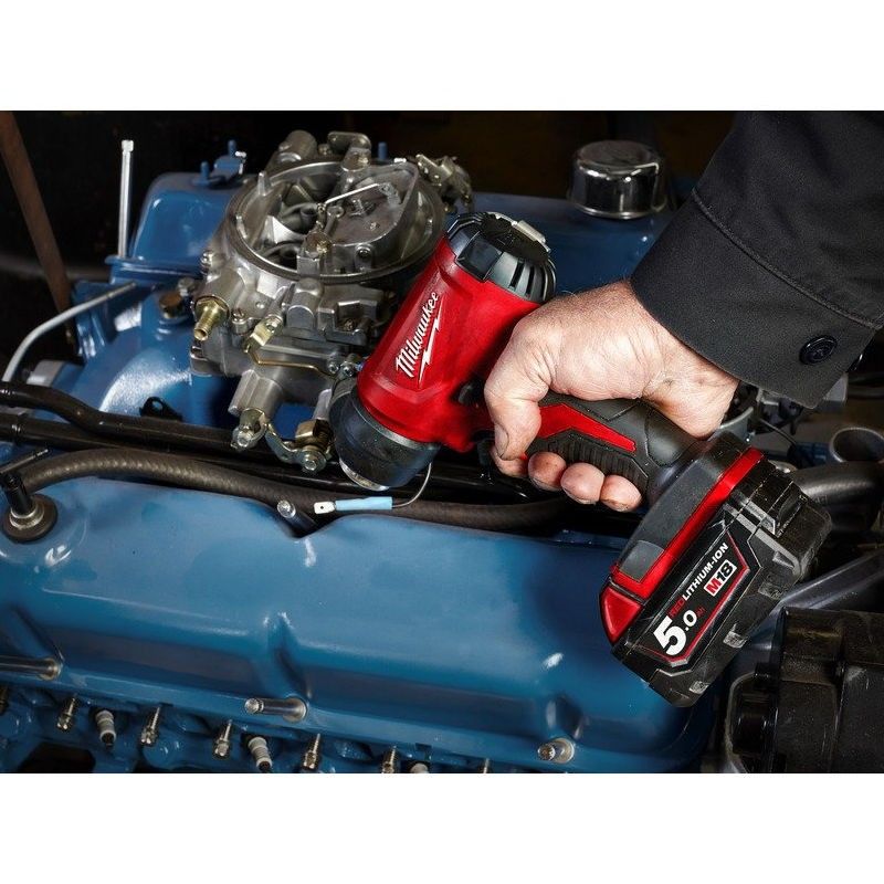 Milwaukee M18 BHG-0 Batteridriven Varmluftspistol 18V (utan batterier)