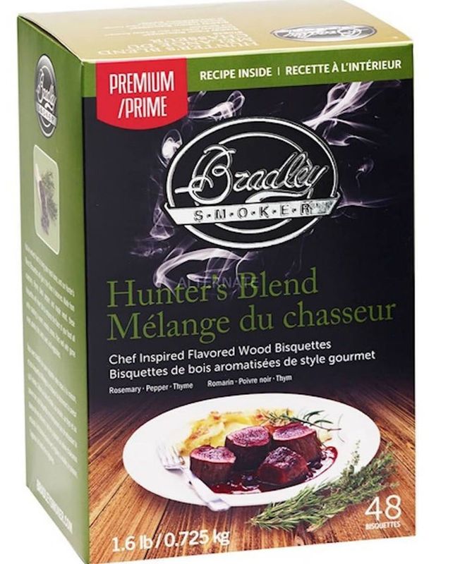 Bradley Smoker Rökbriketter Hunter's Blend 48-pack