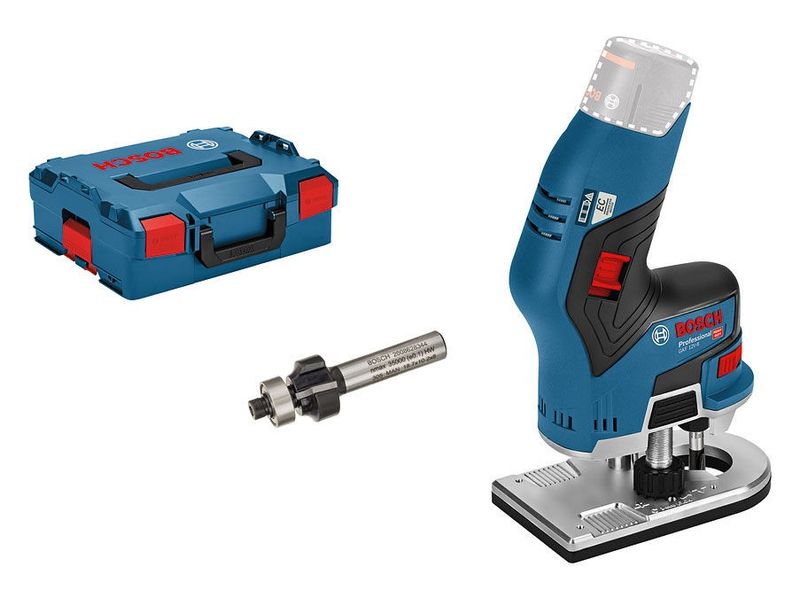 Bosch GKF 12V-8 Kantfräs 12V L-BOXX (Utan batterier)