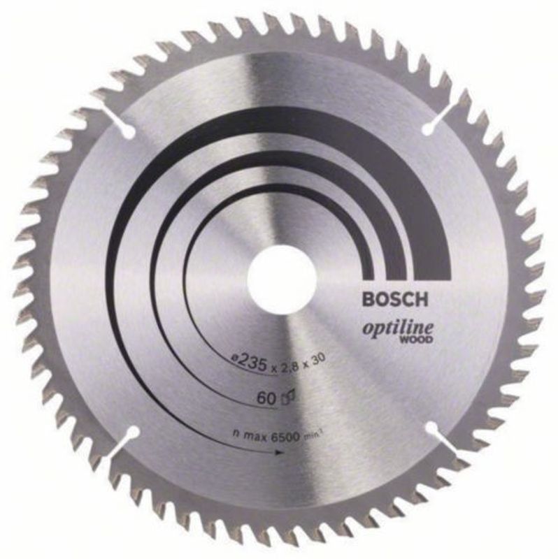 Bosch Cirkelsågsklinga 235mm 60T