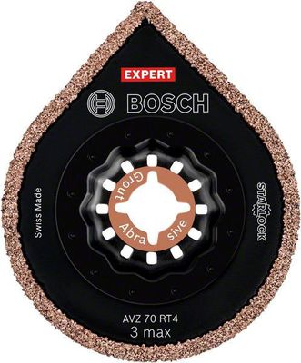 Bosch Expert 3 max AVZ 70 RT4 Multitool slipplatta 70 mm, 10 st