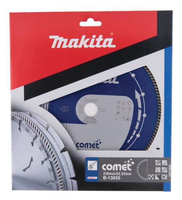 Makita B-13035 Diamantkapskiva 230x22,23x8mm