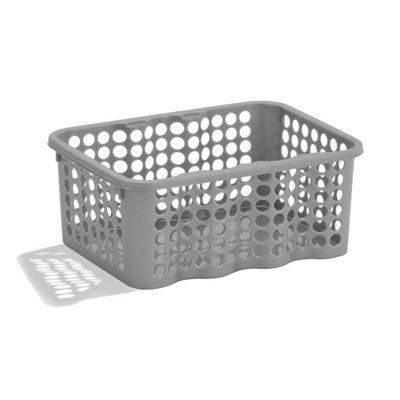 Nordiska Plast Förvaringskorg Rondo 1,5L Silver