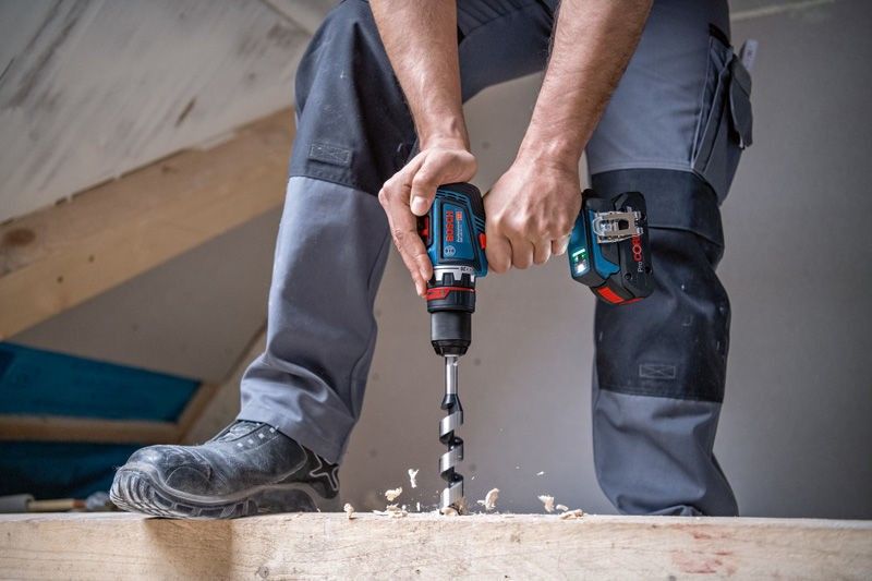Bosch GSR 18V-90 FC Borrskruvdragare 18V FlexiClick inkl. extra chuckar (utan batterier)