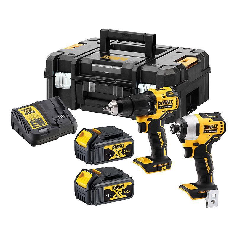 DeWalt DCK2062M2T Verktygspaket 18V XR  (2x4,0Ah)