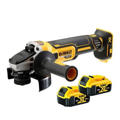 DeWalt DCG405P2 Vinkelslip 125mm 18V XR T-STAK (2x5,0ah)