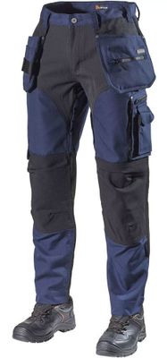Lbrador Hantverkarbyxa 1042PB Marin – Slitstark, Stretch & Komfort