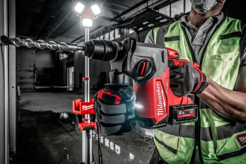 Milwaukee M18 FHX-0 Kombihammare 18V SDS+ (utan batterier)
