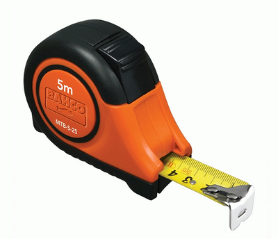 Bahco MTB-5-25 Måttband 5m