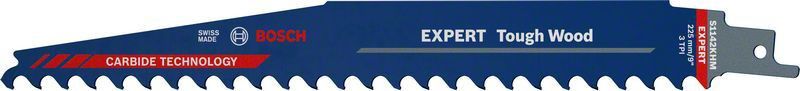 Bosch Expert ‘Tough Wood’ S 1142 KHM tigersågblad 225mm 10st CARBIDE