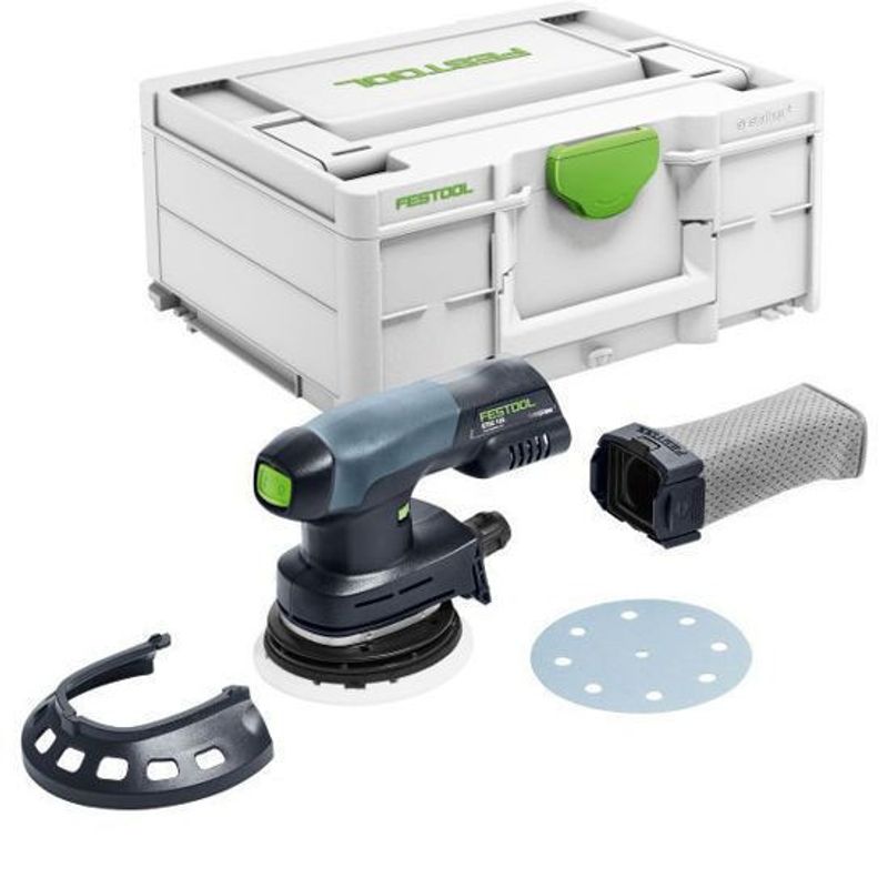 Festool Batterislip Rund Excenter ETSC 125-Basic-ERGO