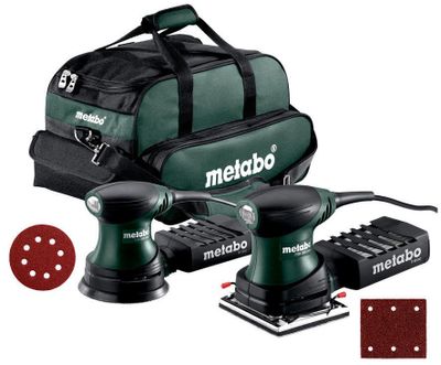Metabo Set FSR 200 + FSX 200 slipmaskinset