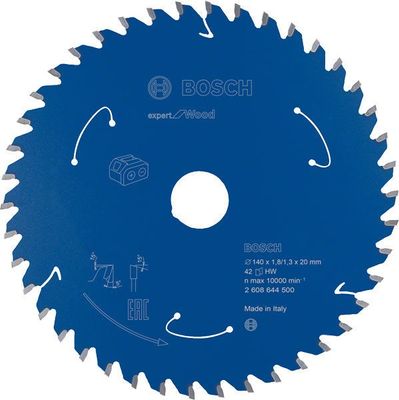 Bosch Expert for Wood cirkelsågklinga för sladdlösa sågar 140×1,8/1,3×20 T42