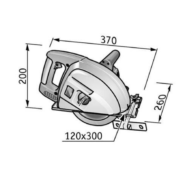 Flex CSM 4060 Metallcirkelsåg (185mm)