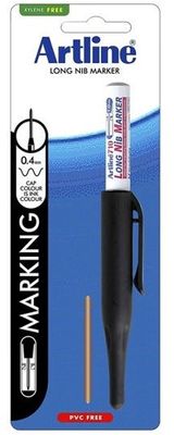 Artline Märkpenna 710 Svart SB-Pack (Med lång spets)