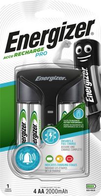Energizer Uppladdningsbar Pro Laddare EU