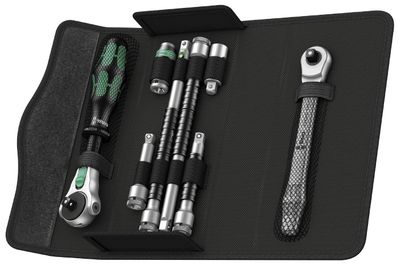 Wera Spärrhandtagssats med 1/4” fäste Zyklop